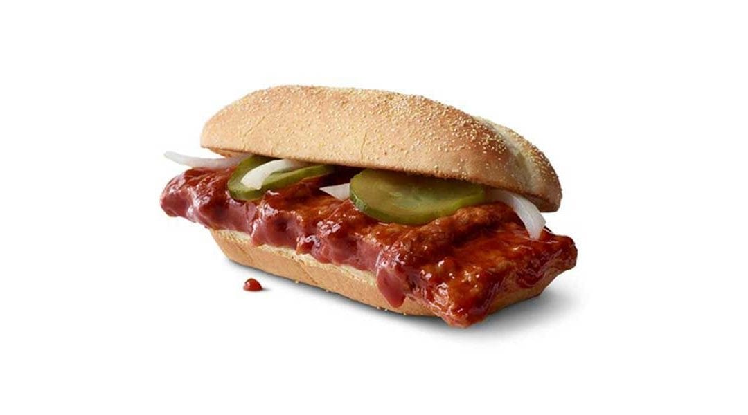 The Legendary Sandwich is Back! Get Your McRib Today!