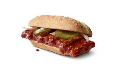 The Legendary Sandwich is Back! Get Your McRib Today!