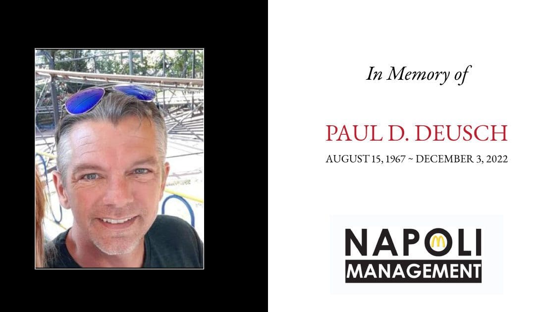 In Memoriam – Paul D. Deusch