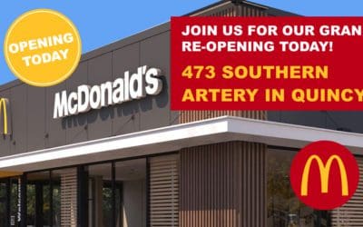 Join us today for the Grand Re-Opening of our 473 Southern Artery, Quincy location! A ribbon cutting ceremony and festivities begin at 9:00 AM, Thursday, July 20th.