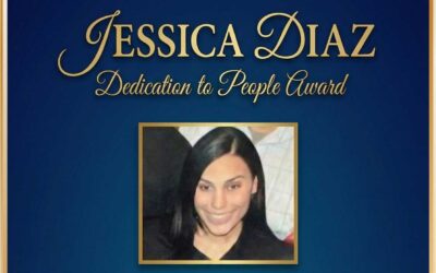 Jessica Diaz Receives Dedication to People Award